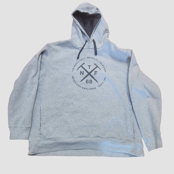 The North Face Other - The North Face Gray "Never Stop Exploring" Men's Hoodie | XXL